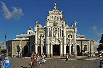 Die Basilika Nuestra Se�ora de los �ngeles in Cartago.