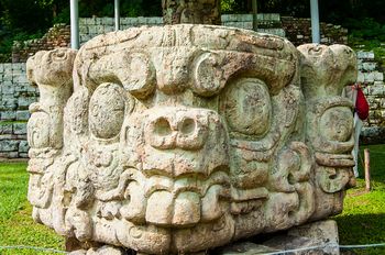 Opferaltar G3 in der gro�en Plaza in Cop�n, Honduras