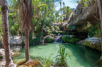 Ein See im Isalo Nationalpark, Madagaskar