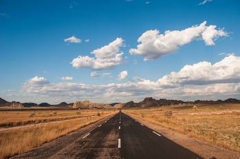 Unterwegs durch die Halbw�ste im S�den Madagaskars