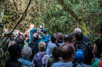 Eindeutig zu viele Menschen im Nationalpark.