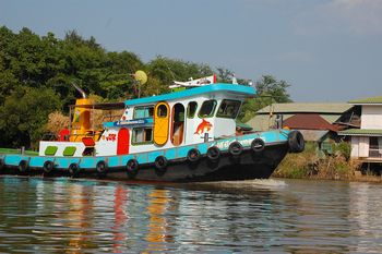 Bootsfahrt in Ayutthaya
