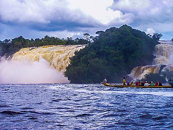 Die Wasserf�lle bei Canaima